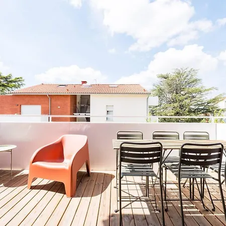 Apartment T3 Design & Lumineux Avec Terrasse Privee